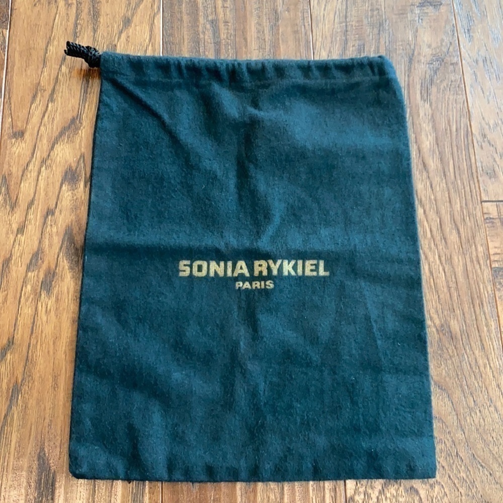 Sonia Rykiel Paris black fabric dust bag